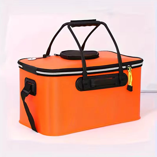 Foldable high-quality EVA fishing bucket – multifunctional portable foldable fishing minnow bucket