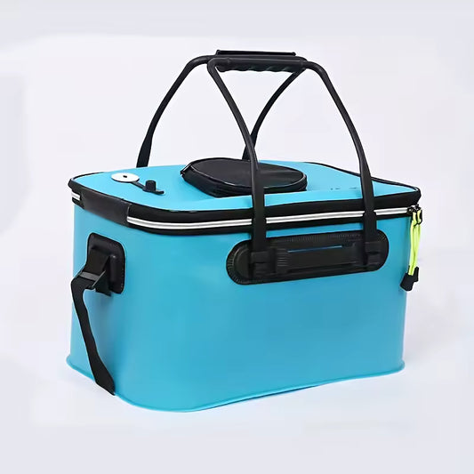 Foldable high-quality EVA fishing bucket – multifunctional portable foldable fishing minnow bucket