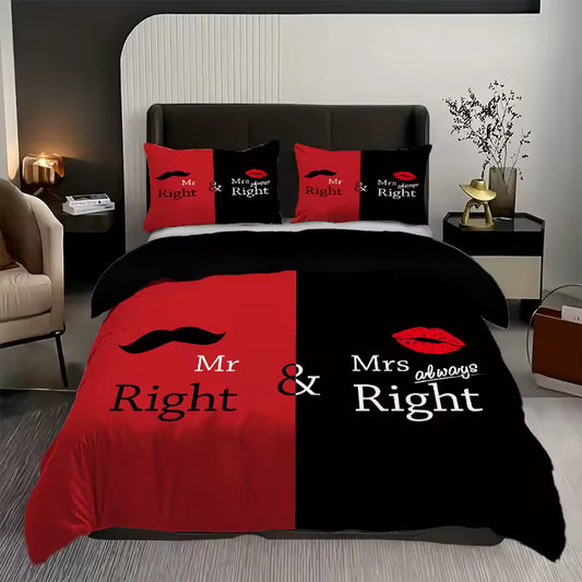 King Queen's Crown 3D Printed Quilt cover All season Soft Bedding Cover Pillowcase Luxury Home Textiles Duvet Cover sets
